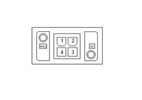 4 Position Brake Molex MXJ Series - BRAKE
