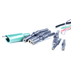 6 Position Flying Leads with 3.6mm Power Socket Contacts