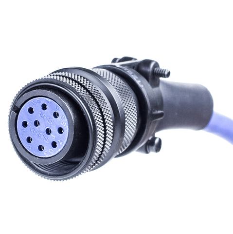 10 Position Size 18 MS-Threaded Amphenol