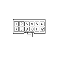12 Position 2 Row Mini-Fit Jr. Molex.png
