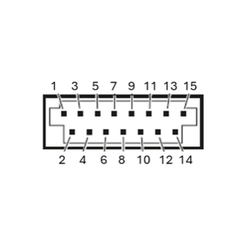 15 Position 2 Row Fl JAE