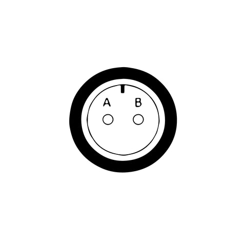 2 Position Size 10SL Amphenol MS - BRAKE-01