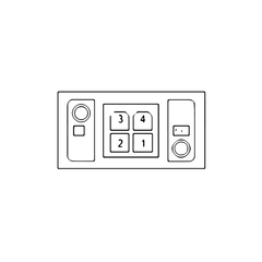 4 Position Brake Molex MXJ Series - BRAKE