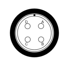 4 Position Size 20 MS-Threaded Amphenol