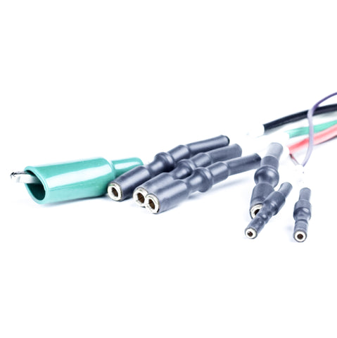 6 Position Flying Leads with 3.6mm Power Socket Contacts
