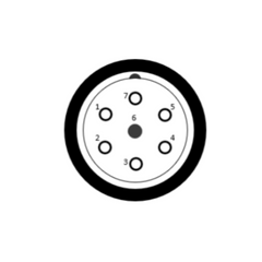 7 Position Size M23 DIN TE Connectivity