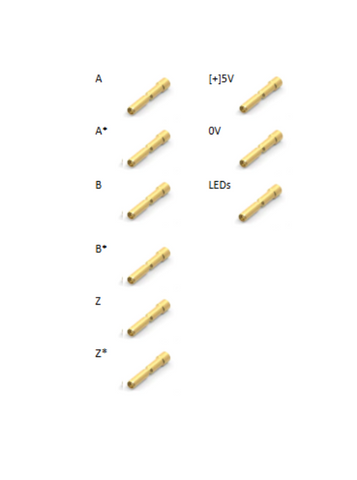 9 Position Flying Leads with 1.0mm Socket Contacts