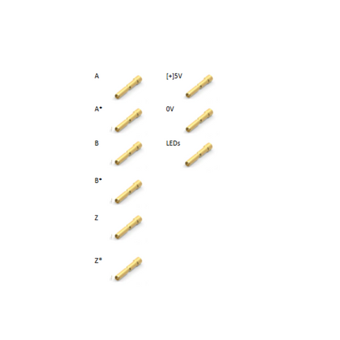 9 Position Flying Leads with 1.6mm Socket Contacts