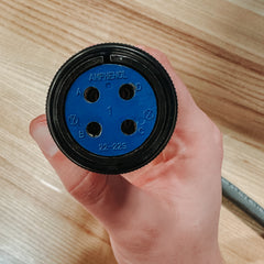 4 Position Size 22 Amphenol MS Power Connector
