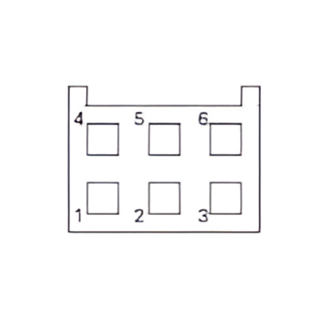 12 Position 2 Row D-1000D TE Connectivity